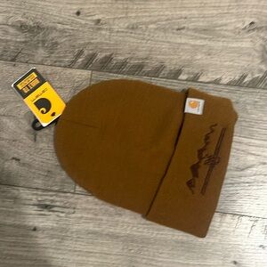 Brand new Carhart Beanie with tags. Mountain Stitching, never worn